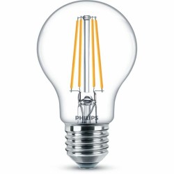 Bombilla LED Philips Classic 60 W Blanco E E27 (2700 K) (2 Unidades)