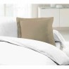 Funda de almohada Lovely Home Beige 63 x 63 cm (2 Unidades)