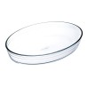 Fuente para Horno u00d4 Cuisine Ocuisine Vidrio Transparente Vidrio Ovalada 30 x 21 x 7 cm (4 Unidades)