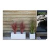 Macetero EDA Graphit Up Rectangular Blanco 79,5 x 29,5 x 29,5 cm