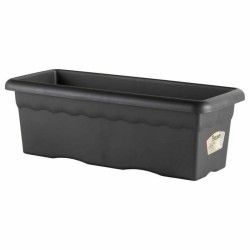 Maceta Plastiken Planter 80 x 26 cm Rectangular Antracita