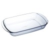 Fuente para Horno u00d4 Cuisine Ocuisine Vidrio Transparente Vidrio Rectangular 32 x 20 x 6 cm (7 Unidades)