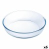 Molde para Tartas u00d4 Cuisine Ocuisine Vidrio Transparente Vidrio Redondo 26 x 26 x 6 cm 6 Unidades