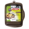 Fuente para Horno Pyrex Asimetria Rectangular Metal 30 x 24 cm (6 Unidades)