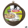 Molde para Pizza Pyrex Asimetria Metal u00d8 32 cm (6 Unidades)