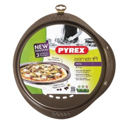 Molde para Pizza Pyrex Asimetria Metal u00d8 32 cm (6 Unidades)