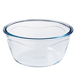 Fiambrera Hermu00e9tica Pyrex Cook & go 15,5 x 15,5 x 8,5 cm Azul 700 ml Vidrio (6 Unidades)