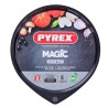 Molde para Pizza Pyrex Magic Negro Metal u00d8 30 cm (6 Unidades)