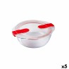 Fiambrera Hermu00e9tica Pyrex Cook&heat 1,1 L 21 x 18 x 7 cm Transparente Vidrio (5 Unidades)