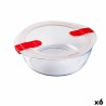 Fiambrera Hermu00e9tica Pyrex Cook&heat 26 x 23 x 8 cm 2,3 L Rojo Vidrio (6 Unidades)