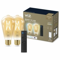 Bombilla Inteligente Wiz ST64 E27 50 W Multicolor Dorado 7 W 640 lm (2 Unidades)