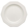 Plato Llano Churchill Artic White Ceru00e1mica Blanco Loza u00d8 27 cm (6 Unidades)