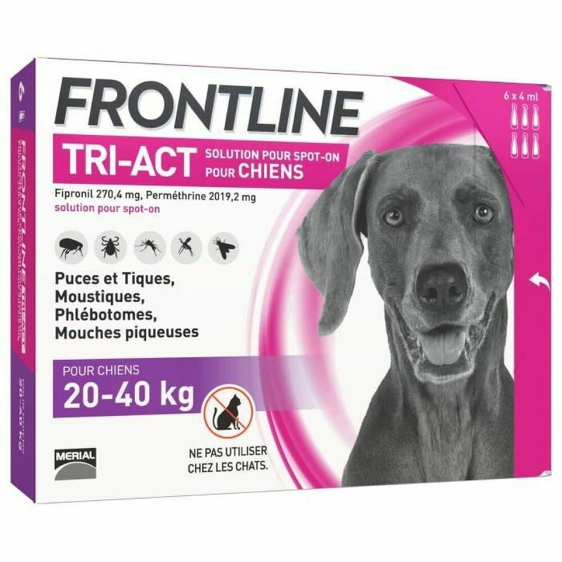 Pipeta para Perros Frontline Tri-Act 20-40 Kg