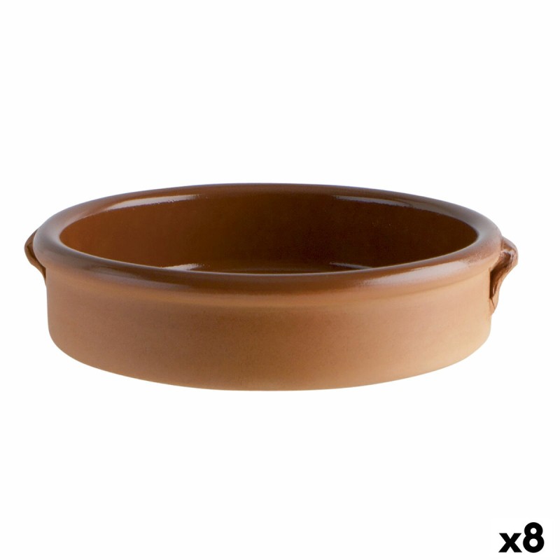 Cazuela Ceru00e1mica Marru00f3n (20 cm) (8 Unidades)