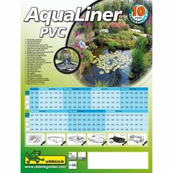 Revestimiento para Estanque Ubbink AquaLiner PVC 0,5 mm 2 x 3 m