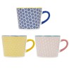 Taza Quid Pippa Multicolor Ceru00e1mica 350 ml (12 Unidades)