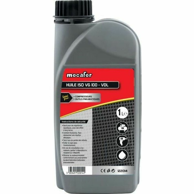 Aceite de motor MECAFER 122014 Compresor de Aire 1 L