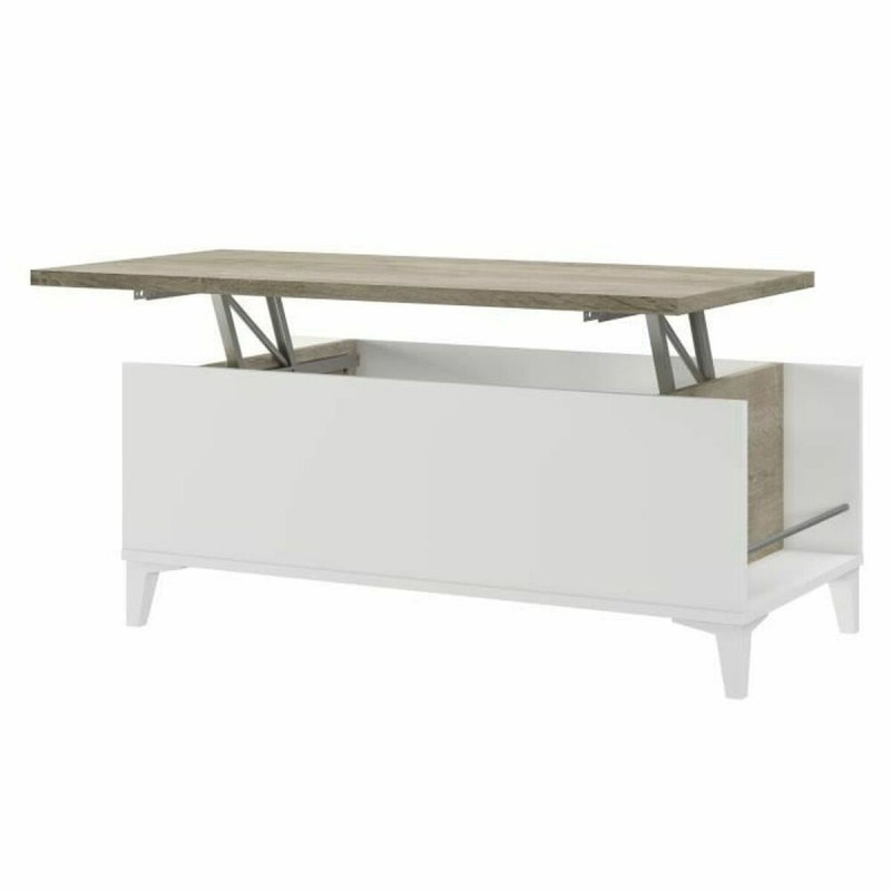 Mesa auxiliar T38147PL11LVO 100 x 50/72 x 42/55 cm Roble