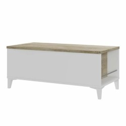 Mesa auxiliar T38147PL11LVO 100 x 50/72 x 42/55 cm Roble