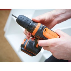 Atornillador Black & Decker BDCDD12KB-QW 10,8 V