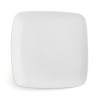 Plato Llano Ariane Vital Square Cuadrado Ceru00e1mica Blanco 24 x 19 cm (12 Unidades)