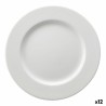 Plato de Postre Ariane Orba Ceru00e1mica Blanco u00d8 21 cm (12 Unidades)