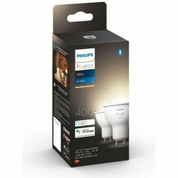 Bombilla Inteligente Philips 8719514340145 Blanco F GU10 400 lm (2700k) (2 Unidades)