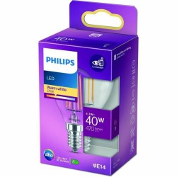 Bombilla LED Esférica Philips Classic 40 W E14 F 4,3 W (2700k)