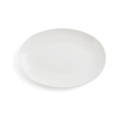 Fuente de Cocina Ariane Vital Coupe Ovalado Ceru00e1mica Blanco (u00d8 26 cm) (12 Unidades)