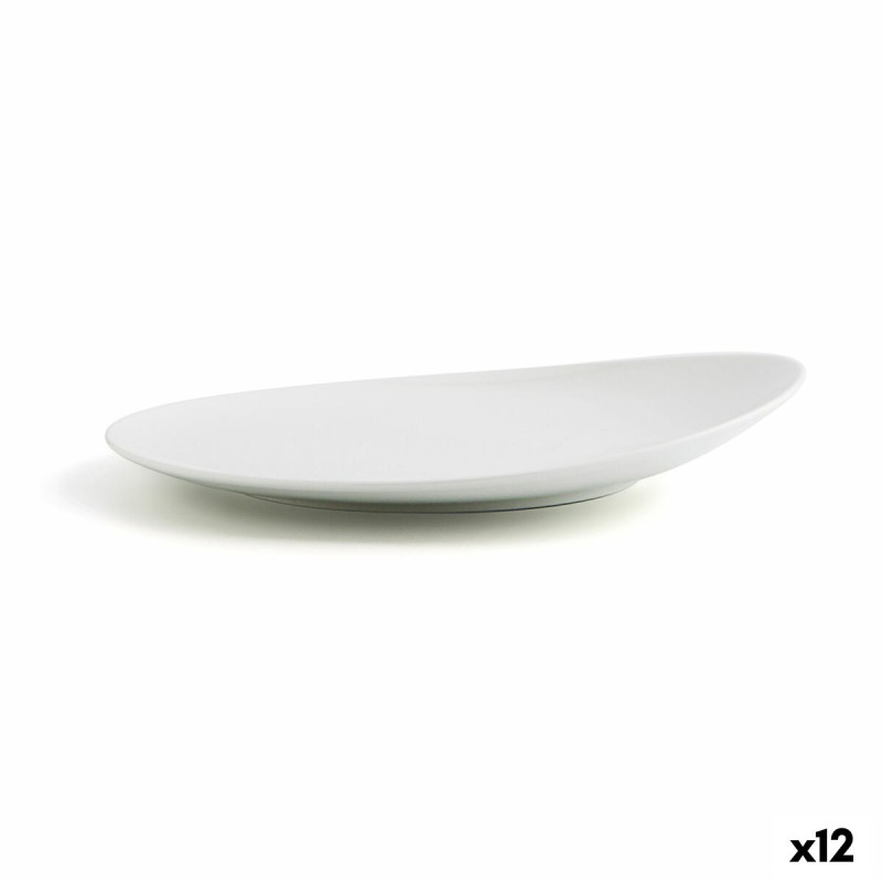 Plato Llano Ariane Vital Coupe Ceru00e1mica Blanco u00d8 27 cm (12 Unidades)