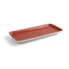 Fuente de Cocina Ariane Terra Rectangular Ceru00e1mica Rojo (36 x 16,5 cm) (6 Unidades)