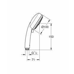 Alcachofa de Ducha Grohe 26093000 3 Posiciones