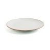 Plato Llano Ariane Terra Ceru00e1mica Beige (u00d8 21 cm) (12 Unidades)