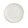 Plato Llano Ariane Terra Ceru00e1mica Beige (u00d8 21 cm) (12 Unidades)