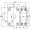 Cerradura Yale YV10DE -45/SC Metal Puertas Ø 23 mm