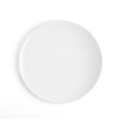 Plato Llano Ariane Coupe Ceru00e1mica Blanco (u00d8 31 cm) (6 Unidades)