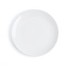 Plato Llano Ariane Vital Coupe Ceru00e1mica Blanco (u00d8 31 cm) (6 Unidades)