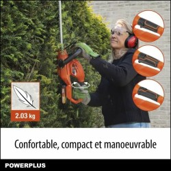 Cortasetos Powerplus 20 V