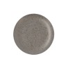 Plato Llano Ariane Oxide Ceru00e1mica Gris (u00d8 24 cm) (6 Unidades)