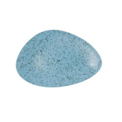 Plato Llano Ariane Oxide Triangular Ceru00e1mica Azul (u00d8 29 cm) (6 Unidades)