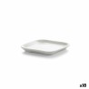 Bandeja de Aperitivos Ariane Alaska Blanco Ceru00e1mica Cuadrado 11,4 x 11,4 cm (18 Unidades)