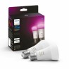 Bombilla Inteligente Philips Pack de 2 E27 Blanco F 9 W E27 806 lm (6500 K)