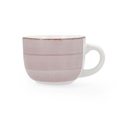 Taza Quid Vita Morning Ceru00e1mica Rosa (470 ml) (12 Unidades)