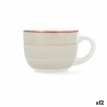 Taza Quid Vita Morning Ceru00e1mica Beige 470 ml (12 Unidades)