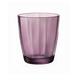 Vaso Bormioli Rocco Pulsar Morado Vidrio 390 ml (6 Unidades) (Pack 6x)