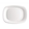 Fuente de Cocina Bormioli Rocco Parma Rectangular Blanco Vidrio 20 x 28 cm (24 Unidades)