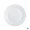 Plato de Postre Luminarc Harena Blanco Vidrio (19 cm) (24 Unidades)