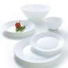 Plato de Postre Luminarc Harena Blanco Vidrio (19 cm) (24 Unidades)