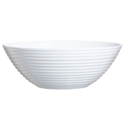 Ensaladera Luminarc Harena Blanco Vidrio (u00d8 27,3 cm) (6 Unidades)