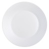 Bajo Plato Luminarc Harena Blanco Vidrio (u00d8 27 cm) (24 Unidades)